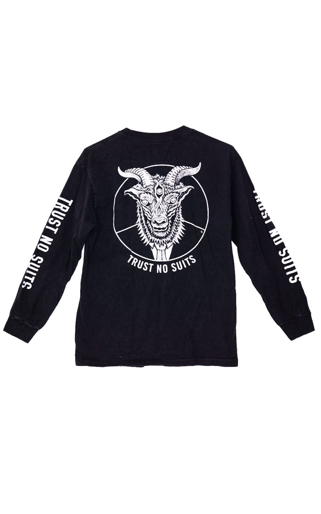 SKETCHY TANK Trust No Suits Long Sleeve