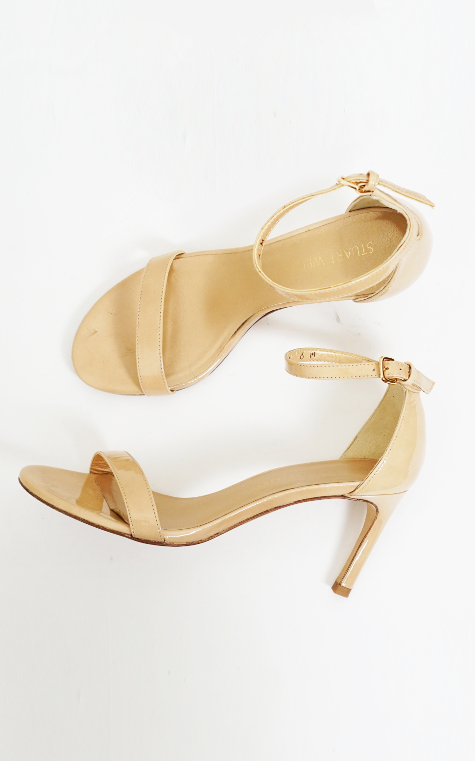 STUART WEITZMAN Beige Sandals
