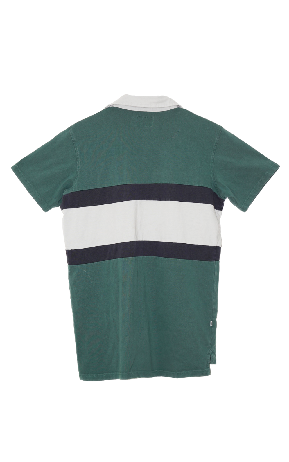 STUSSY 90s Striped Collared Polo Shirt
