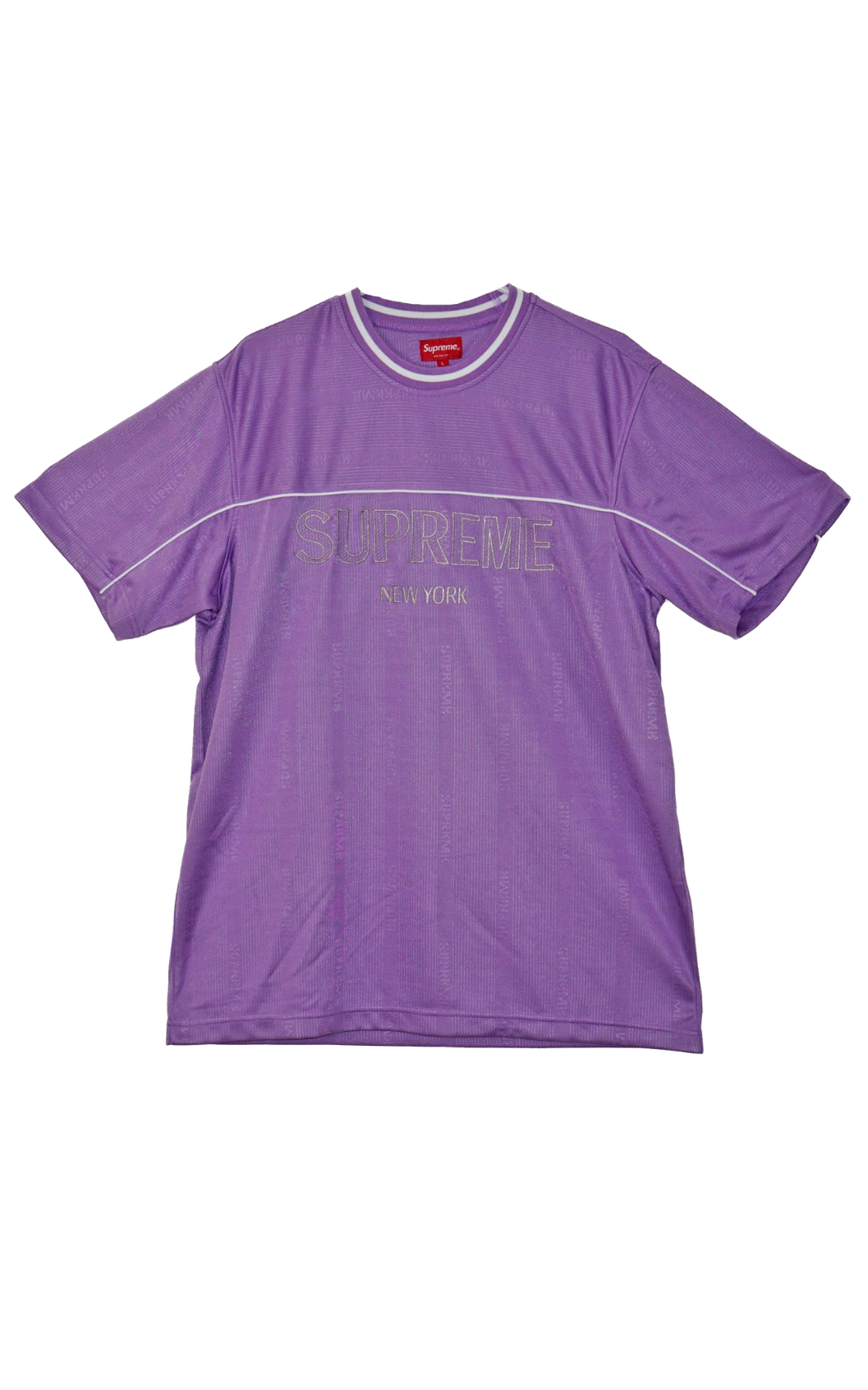 SUPREME New York Dazzle Purple T-Shirt resellum