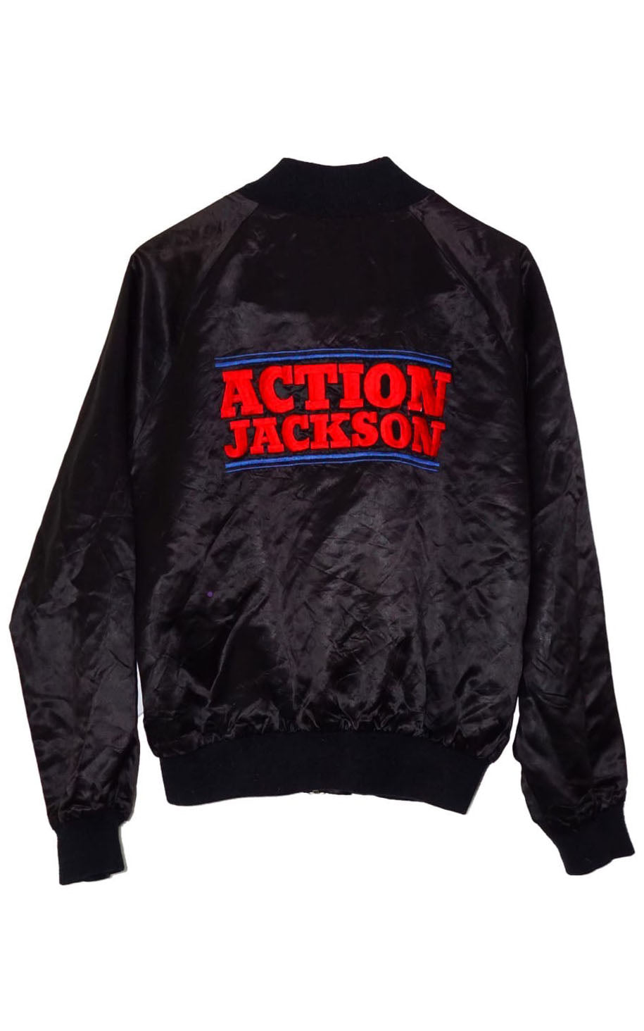 VINTAGE 80s Action Jackson Bomber Jacket
