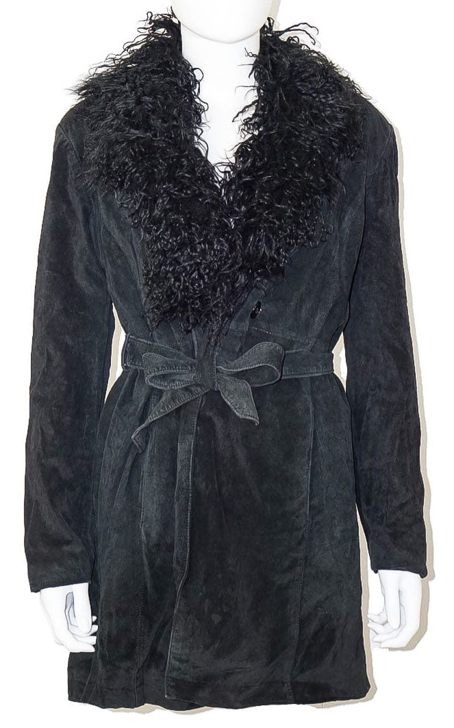 VINTAGE Black Penny Lane Boho Coat