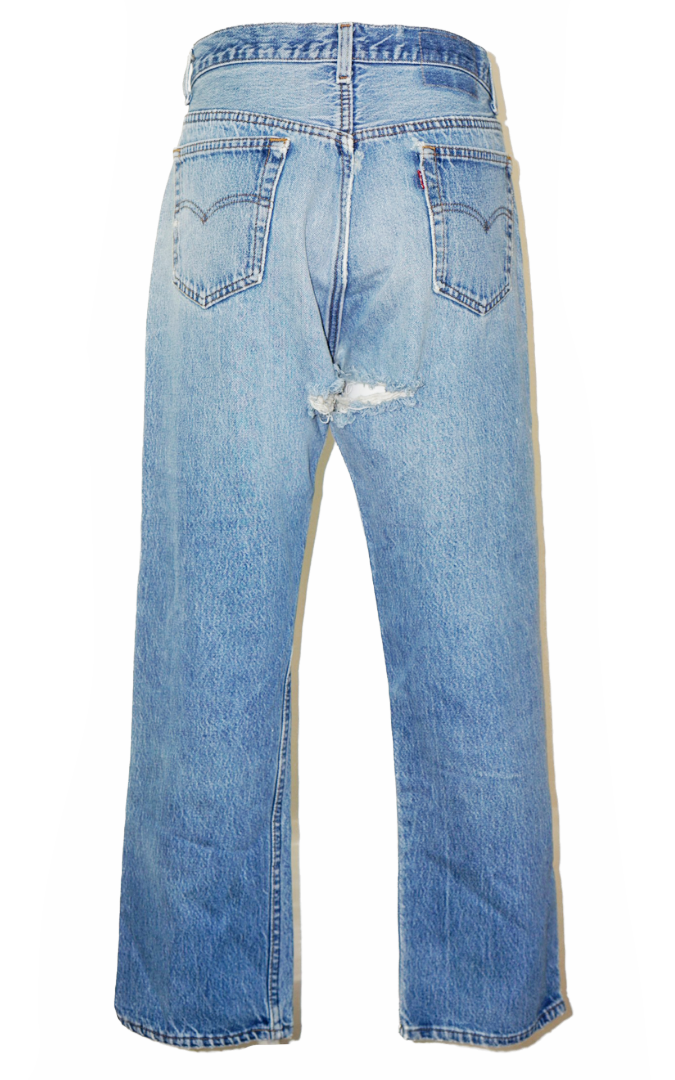 VINTAGE LEVI’S 501 80s USA Straight Jeans W 32''
