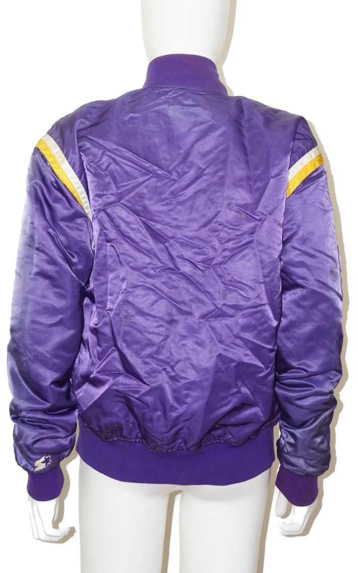 VINTAGE Los Angeles Lakers Starter Satin Bomber