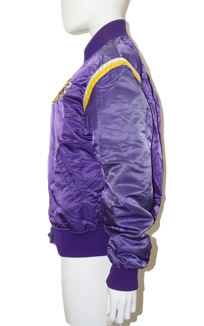 VINTAGE Los Angeles Lakers Starter Satin Bomber
