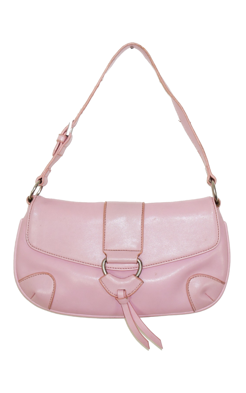 VINTAGE Y2K Pink Mini Baguette Bag