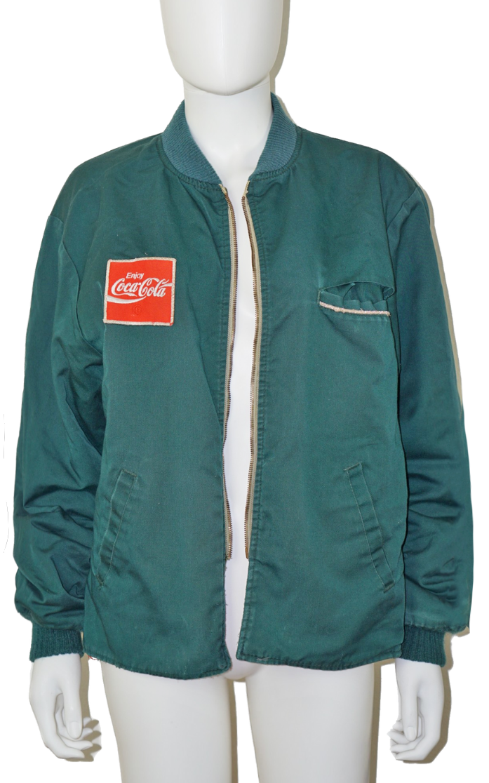 VINTAGE 70s Coca Cola Patched Bomber Jacket resellum