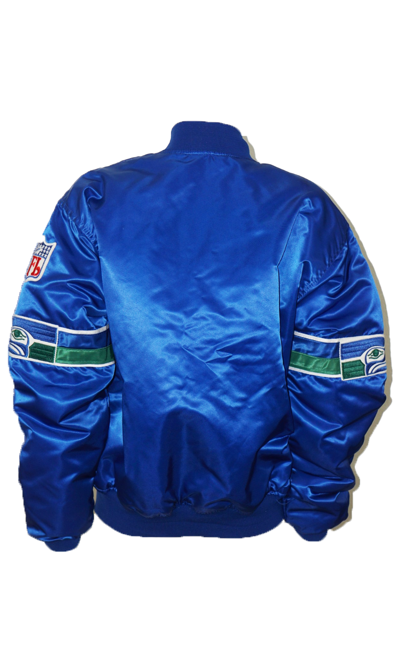 VINTAGE 80s Seattle Seahawks NFL Bomber