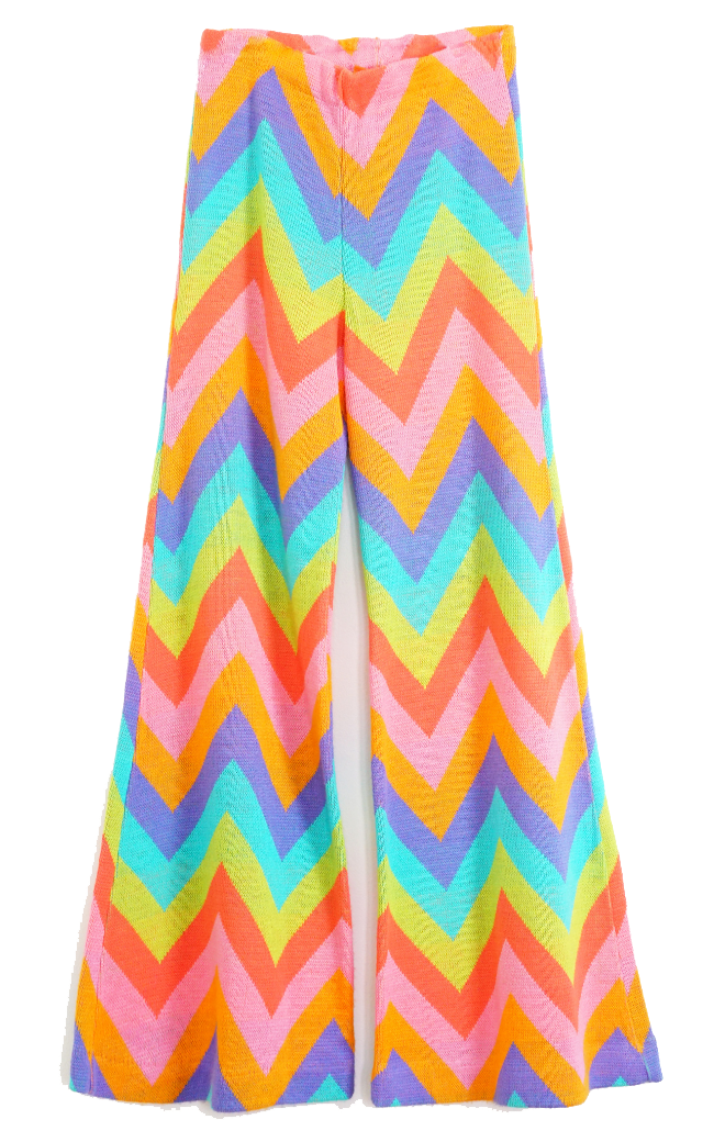 VINTAGE BETSEY JOHNSON Knitted Wide Leg Pants