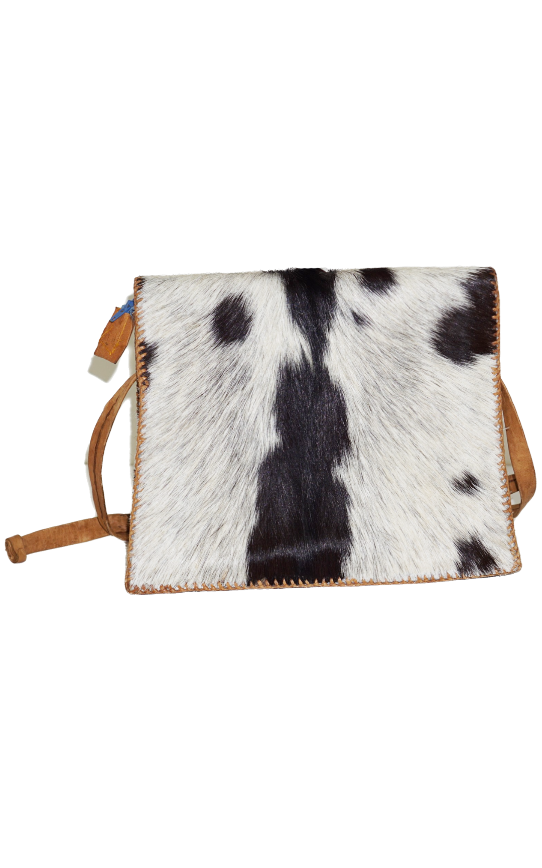 VINTAGE Custom Handmade Cowhide Fur Purse resellum