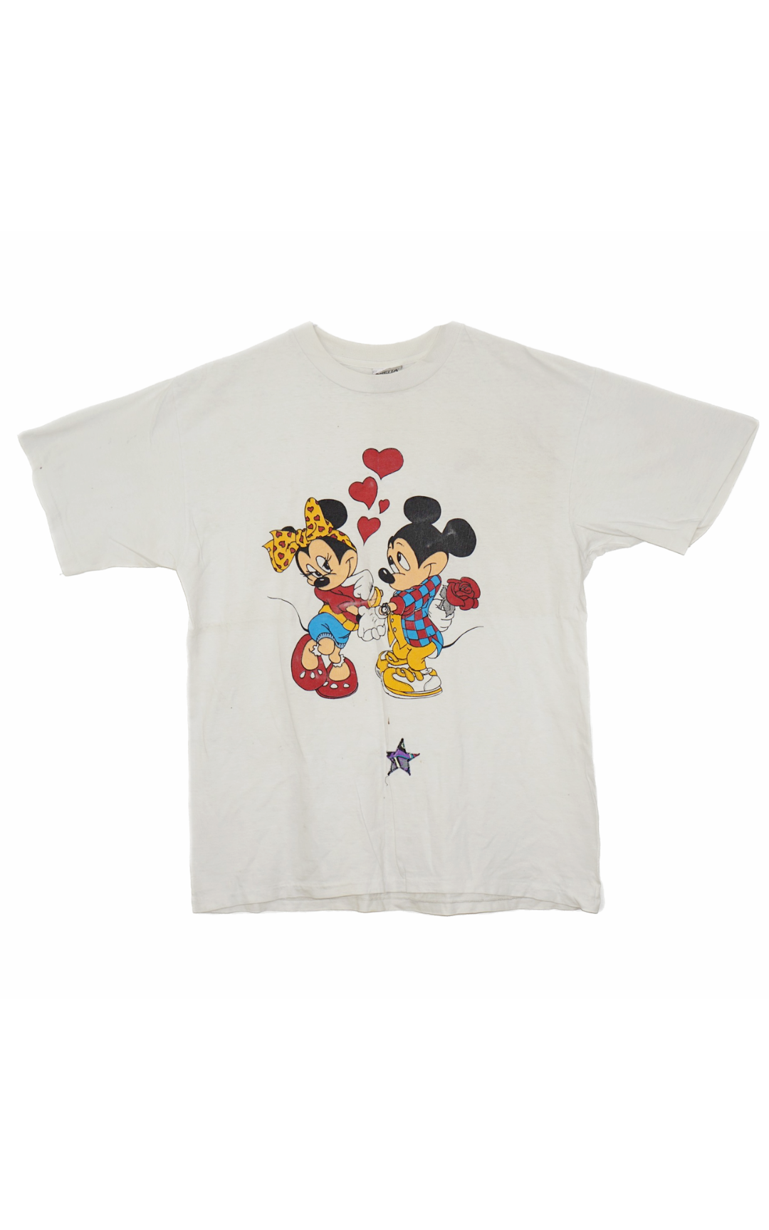 VINTAGE Disney 80s Mickey & Minnie Love T-Shirt