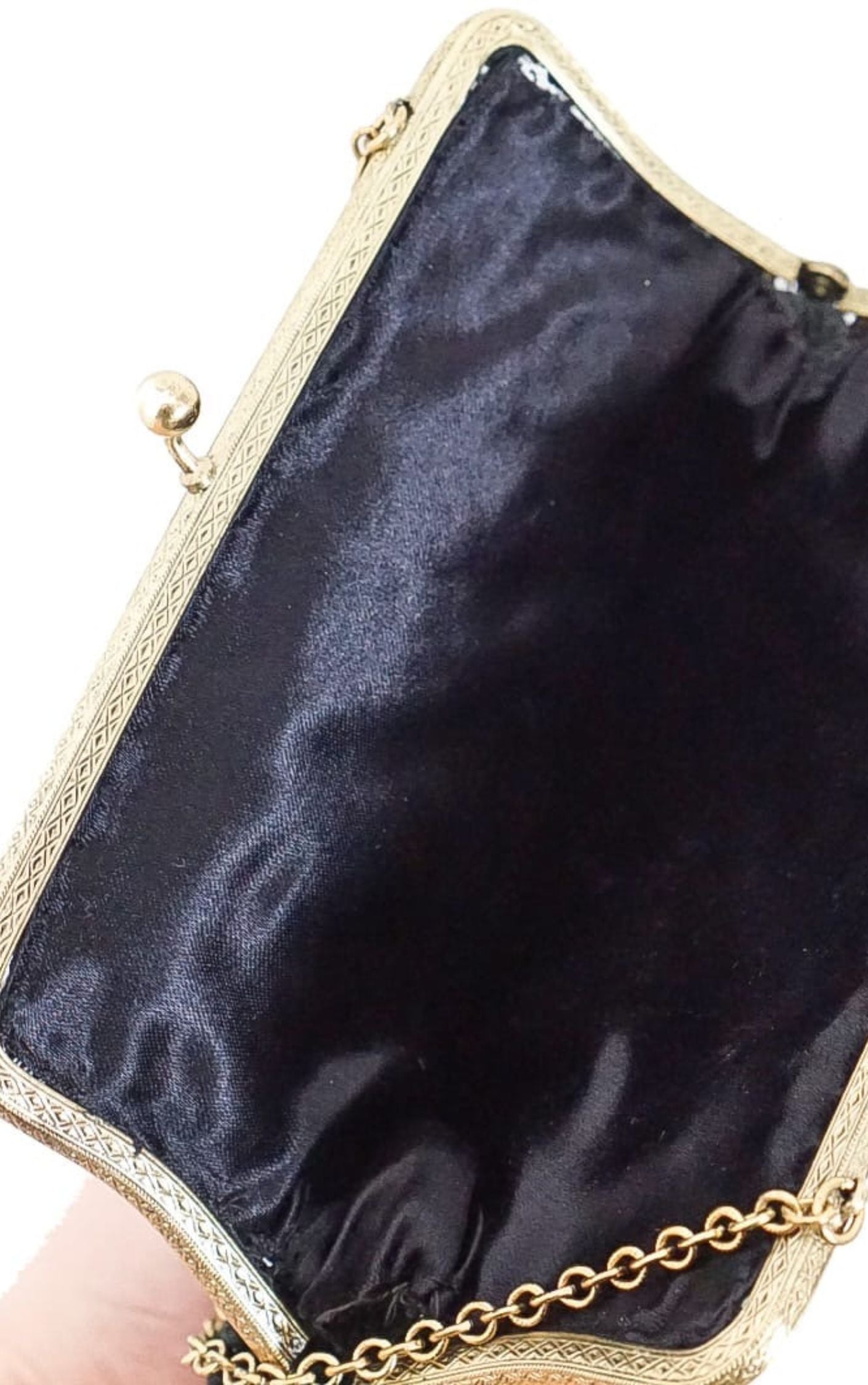 VINTAGE Embroidered Antique Purse