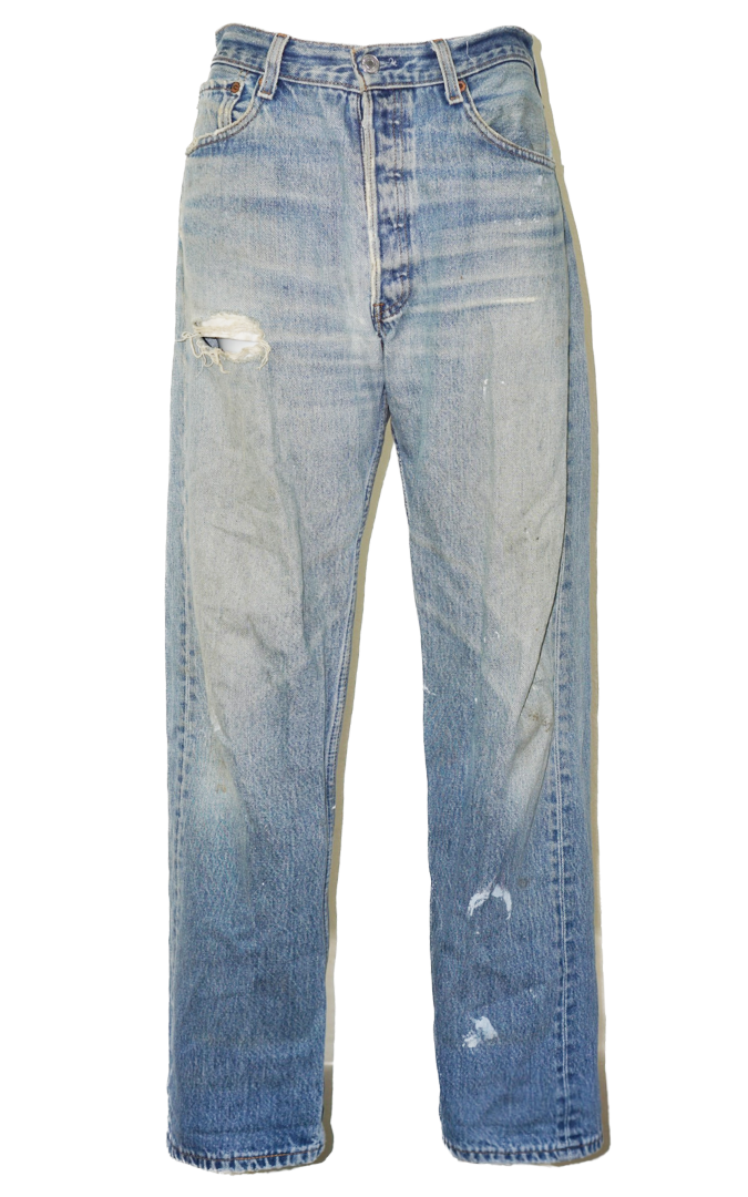 VINTAGE LEVI’S 501 80s USA Straight Jeans W 31''