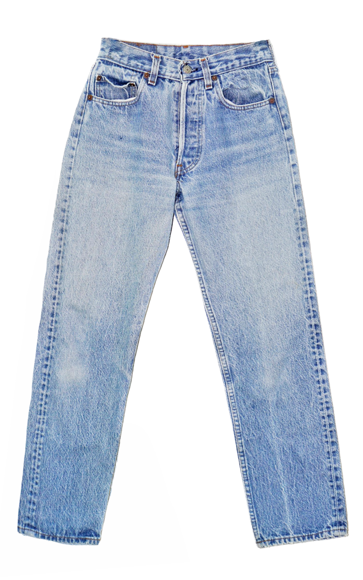 VINTAGE LEVI’S 501 80s USA Straight Jeans 25''