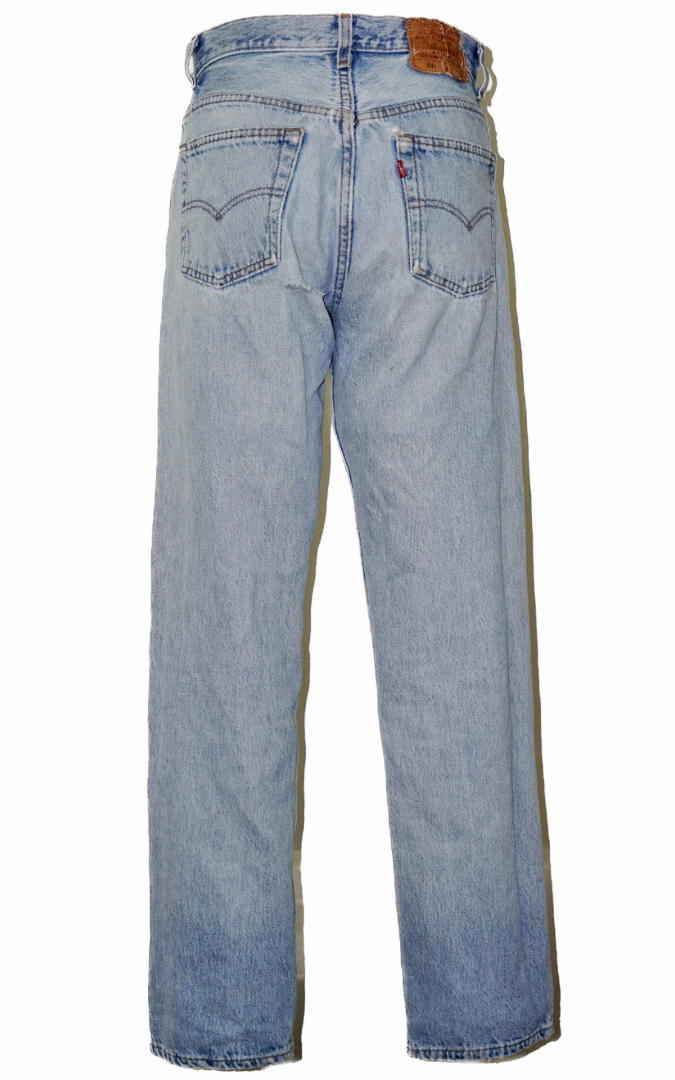 VINTAGE LEVI’S 501 80s USA Straight Jeans 31''