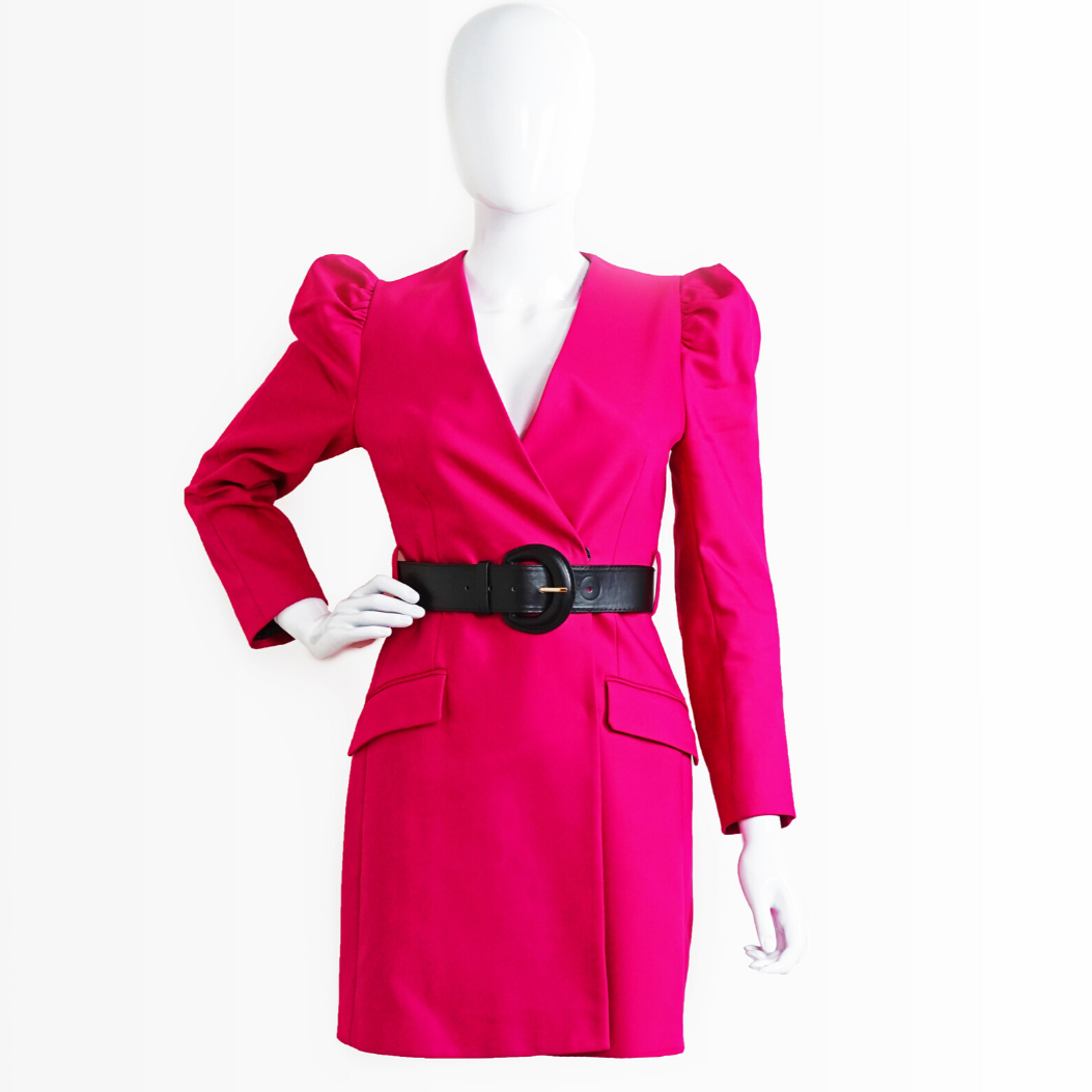ZARA Pink Blazer Dress by Click On Trend