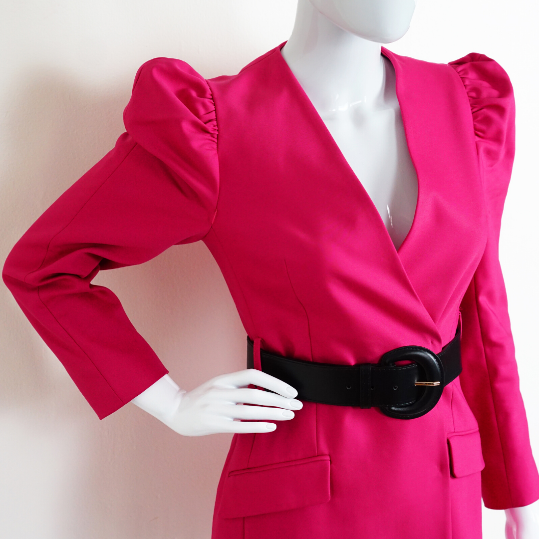 ZARA Pink Blazer Dress by Click On Trend