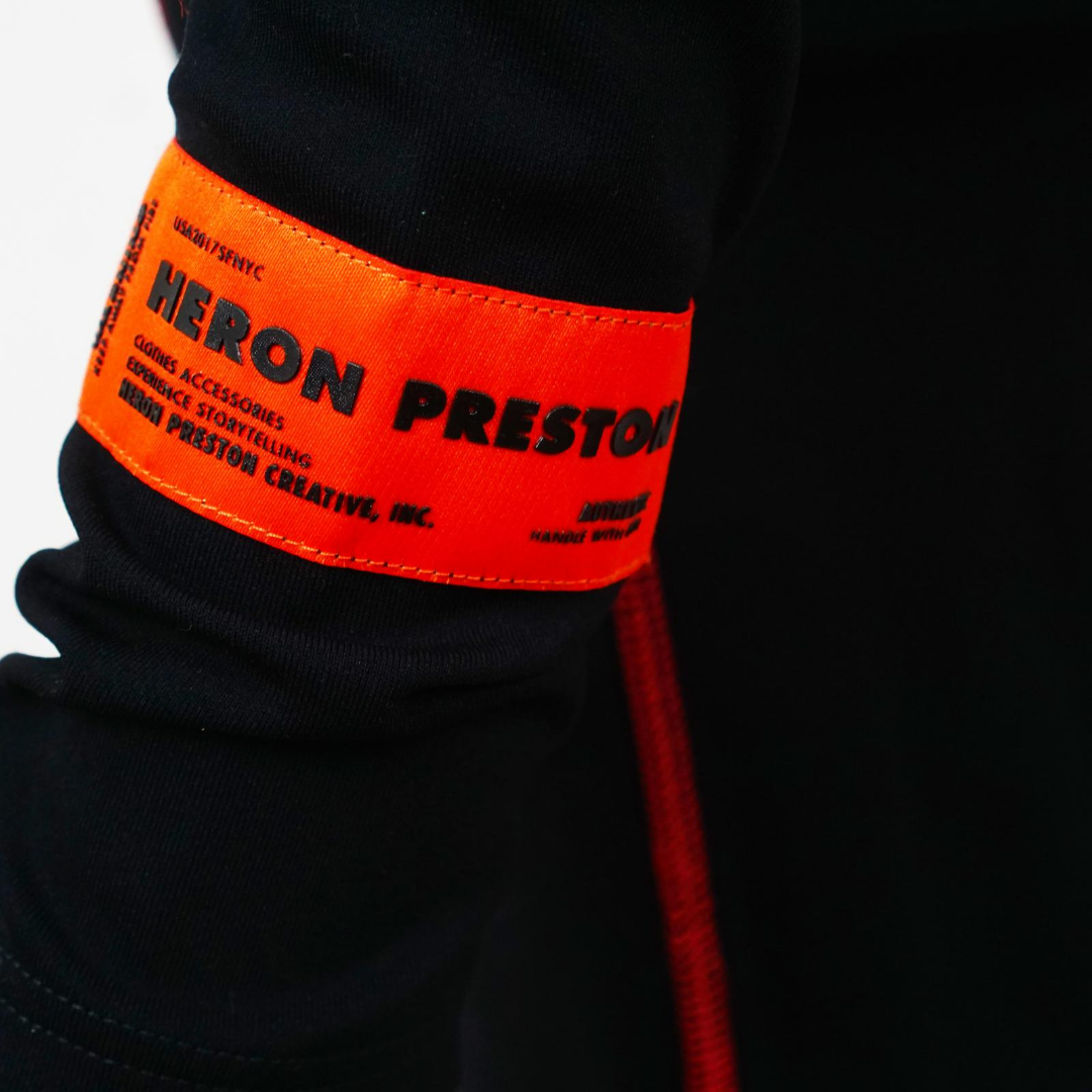 HERON PRESTON Стиль Zip Black Mini Dress
