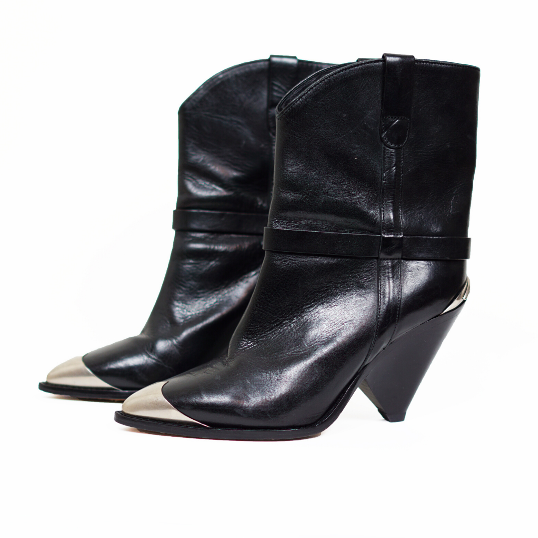 ISABEL MARANT Lamsy Ankle Boots by Click On Trend