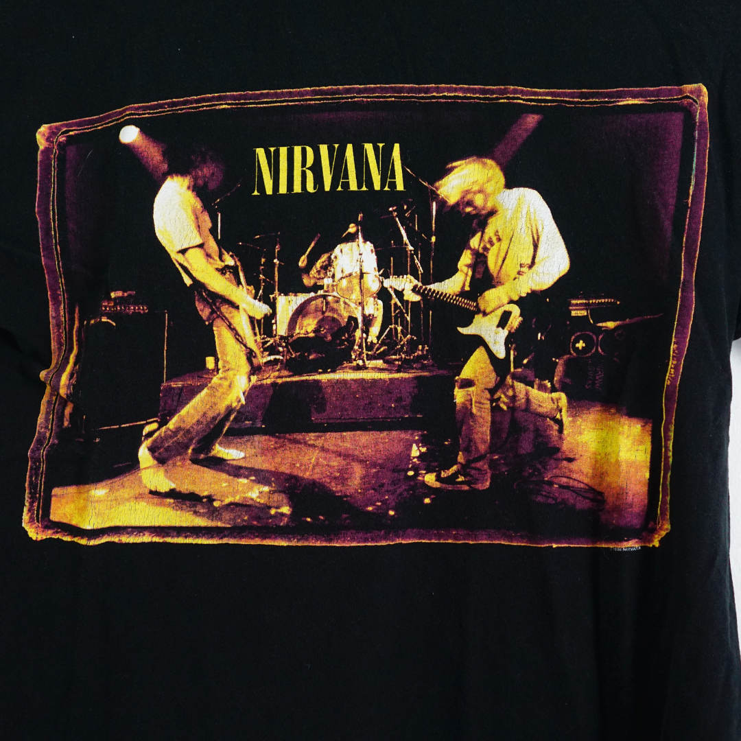VINTAGE Nirvana 90s Graphic T-Shirt by Click On Trend