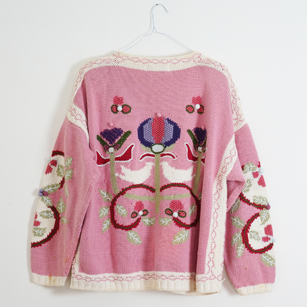 VINTAGE Blarney Knitted Cardigan by Click On Trend