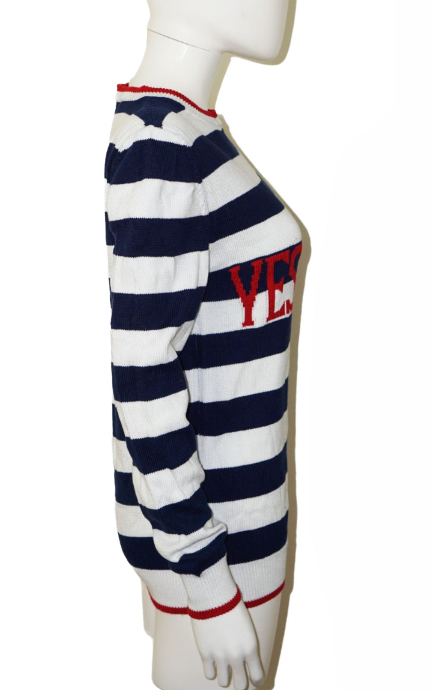 ALBERTA FERRETTI Yesterday Knit Striped Sweater resellum