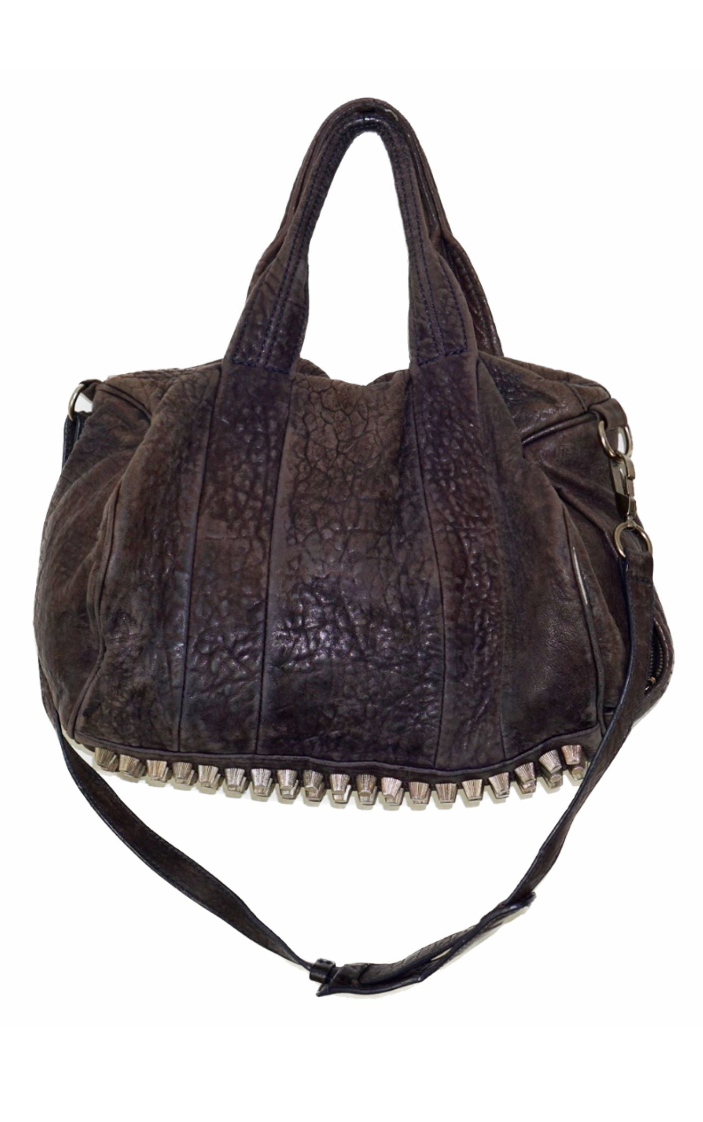 ALEXANDER WANG Rocco Spiked Shoulder Bag