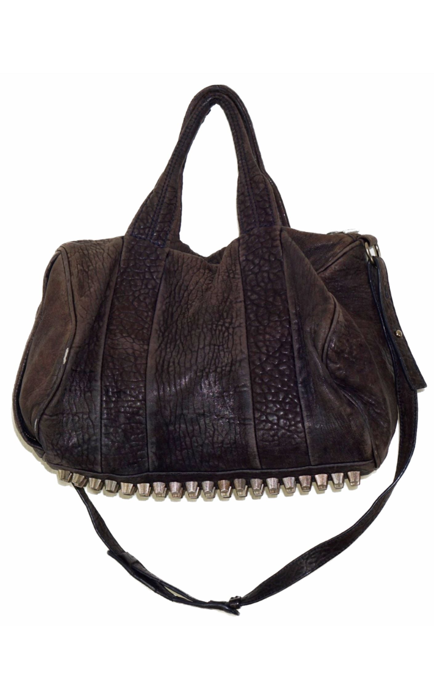 ALEXANDER WANG Rocco Spiked Shoulder Bag