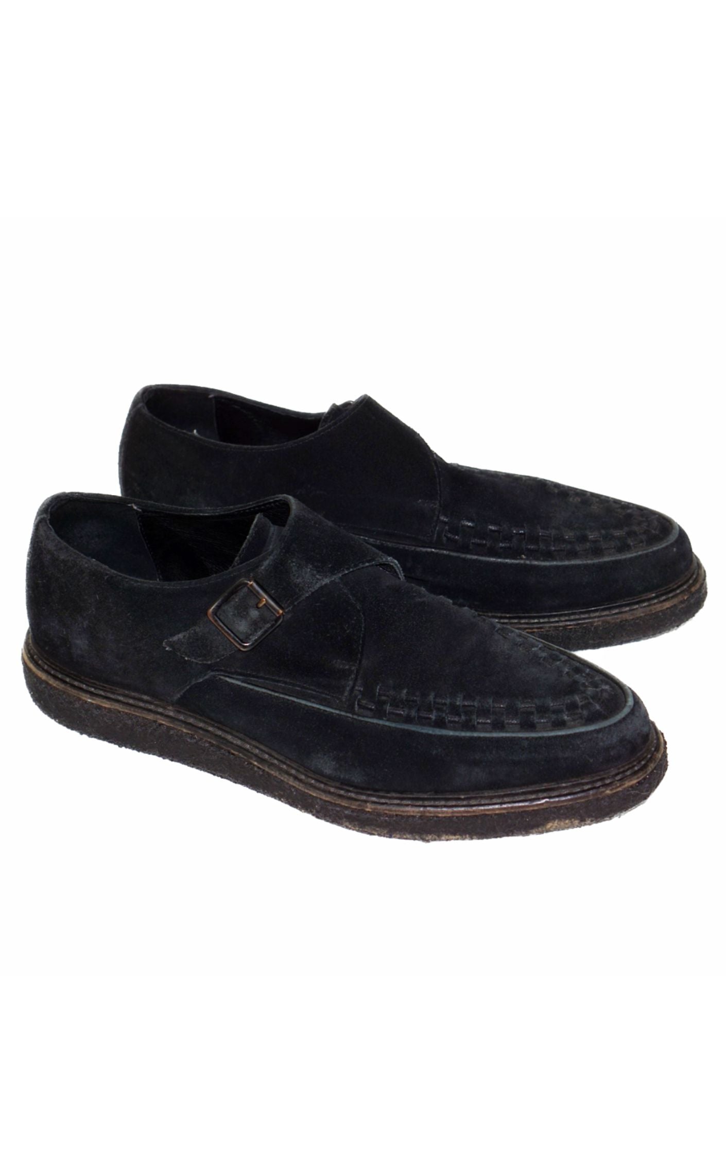 ALLSAINTS Rollin Suede Creepers Loafers resellum