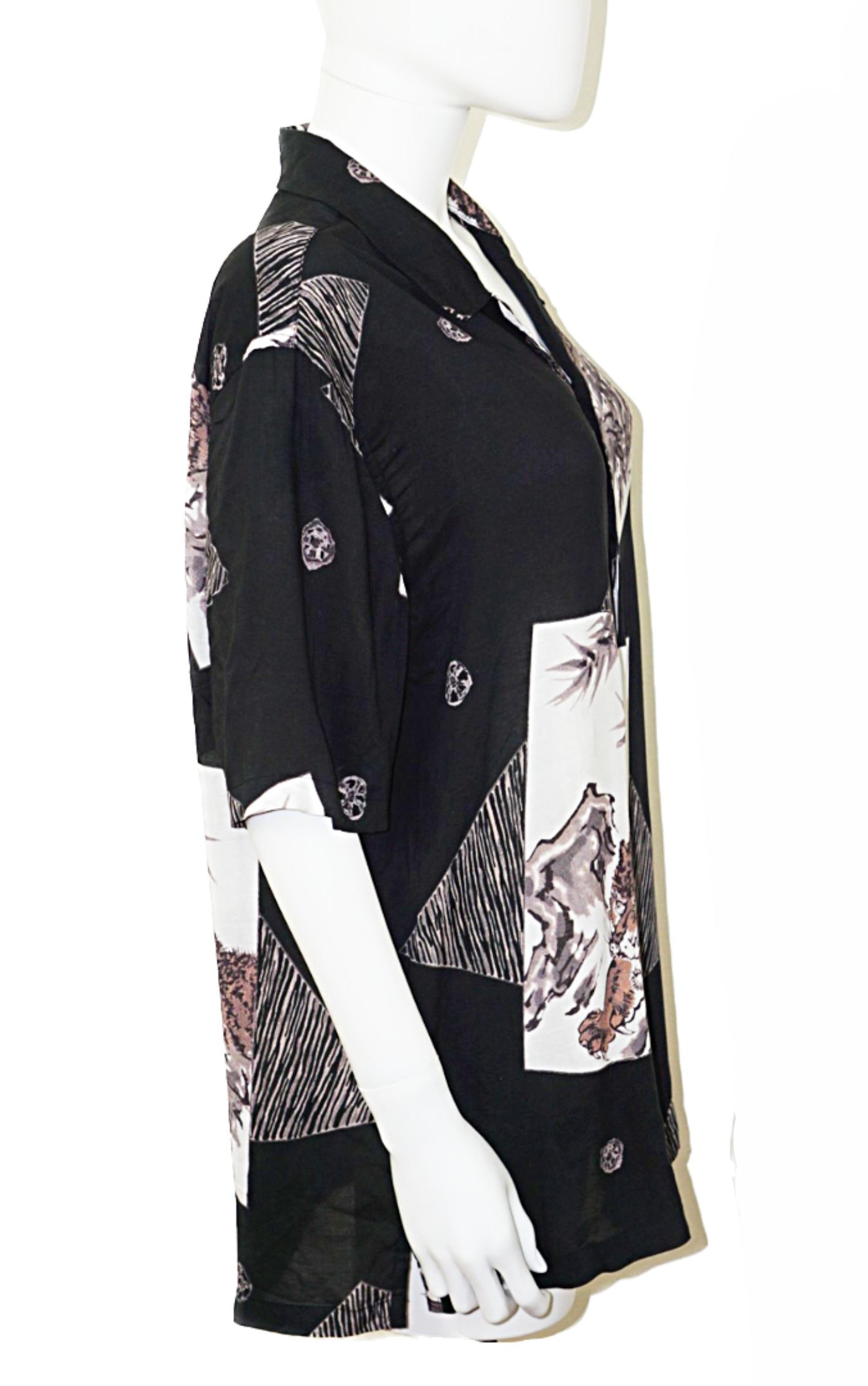 ALLSAINTS Hakone Tiger Button Down Shirt resellum