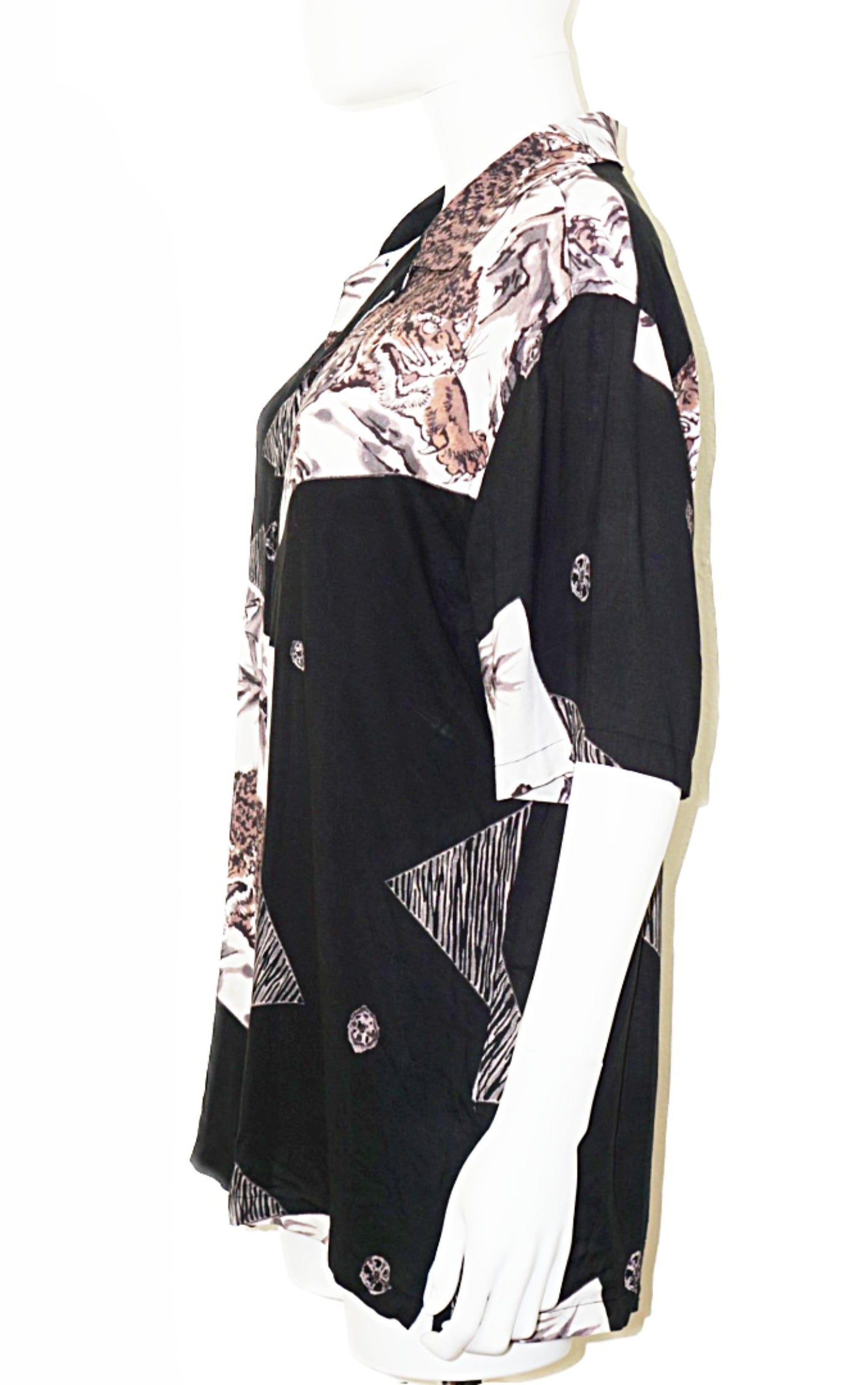 ALLSAINTS Hakone Tiger Button Down Shirt resellum