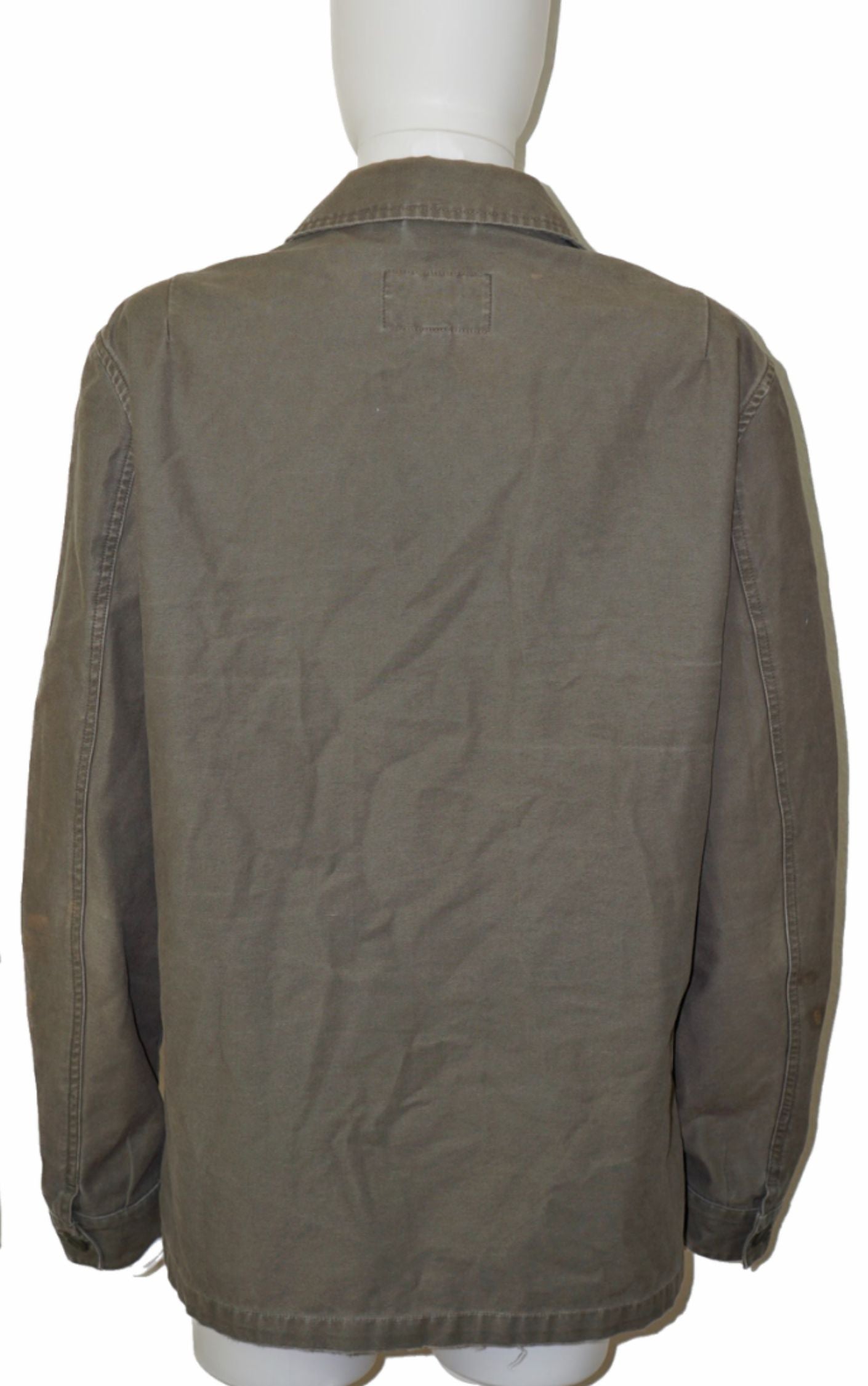 ALL SAINTS Manse Khaki Buttoned Jacket resellum