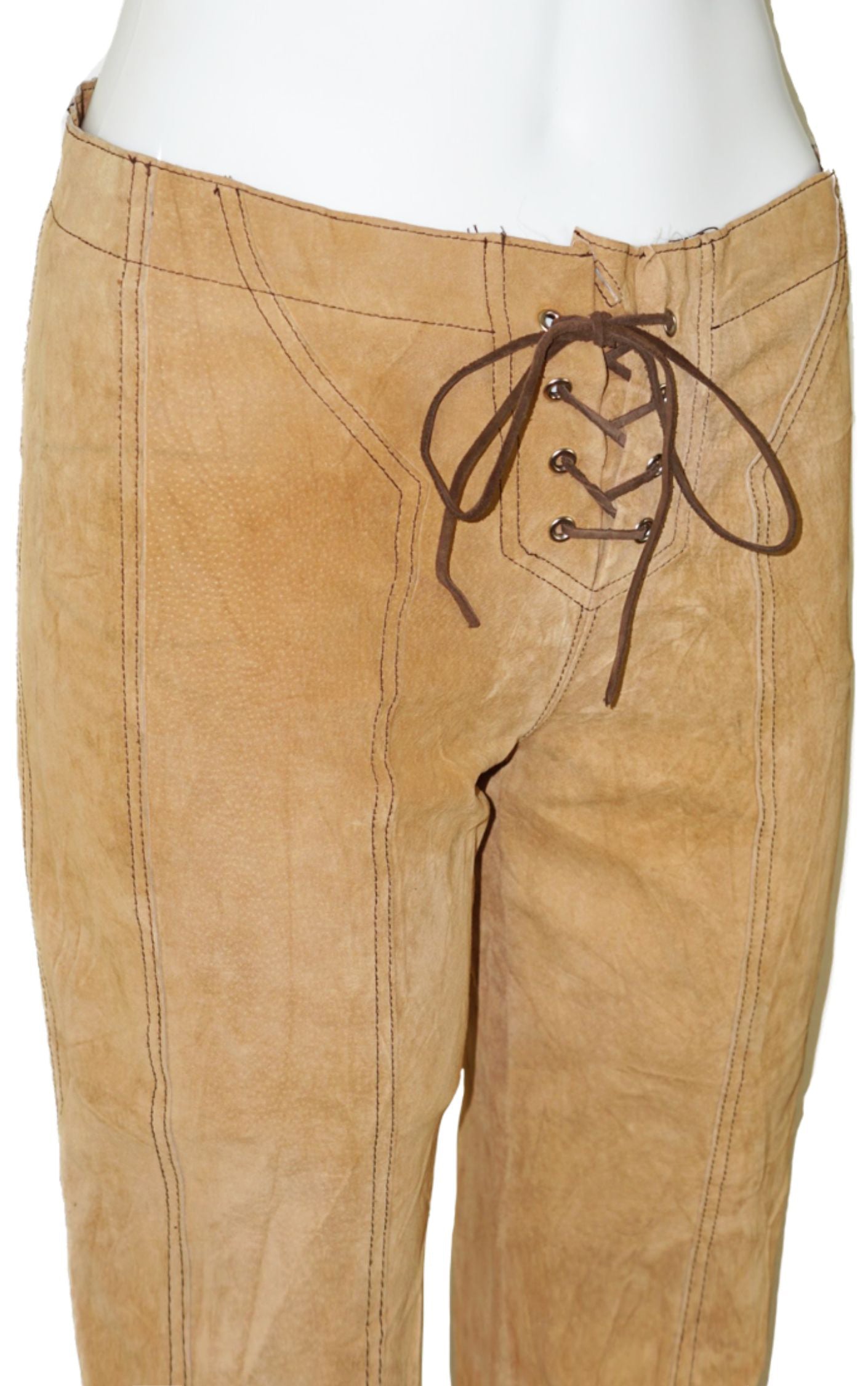 BEBE Vintage Y2K Leather Flared Boot Cut Pants resellum