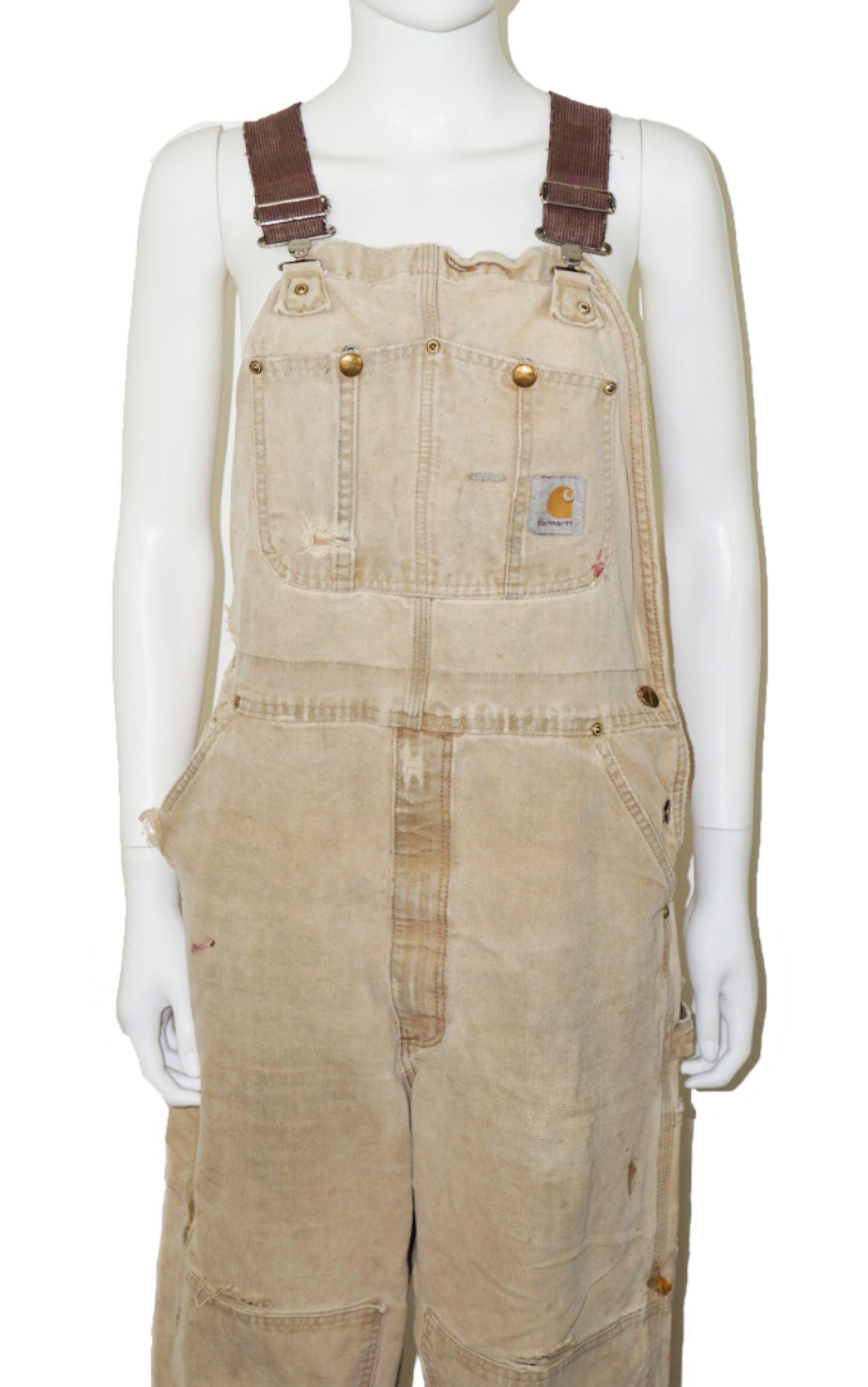 CARHARTT Vintage 80s Double Knee Overalls resellum