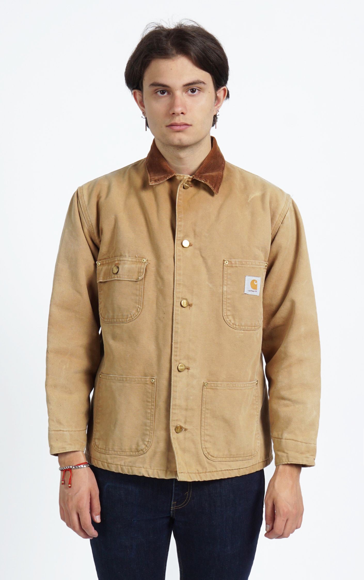 CARHARTT Vintage Distressed Workwear Jacket resellum