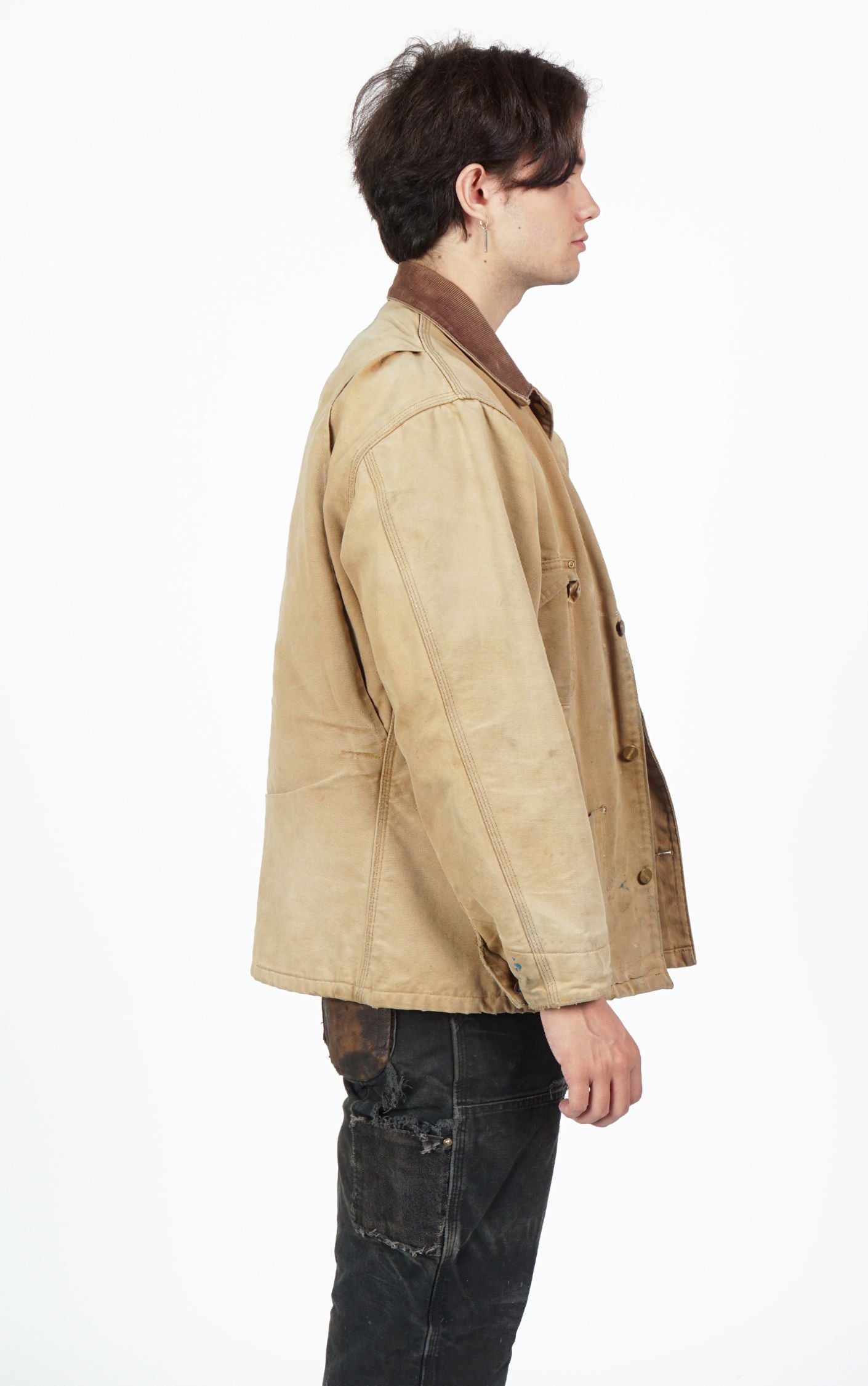CARHARTT Vintage Distressed Workwear Jacket resellum