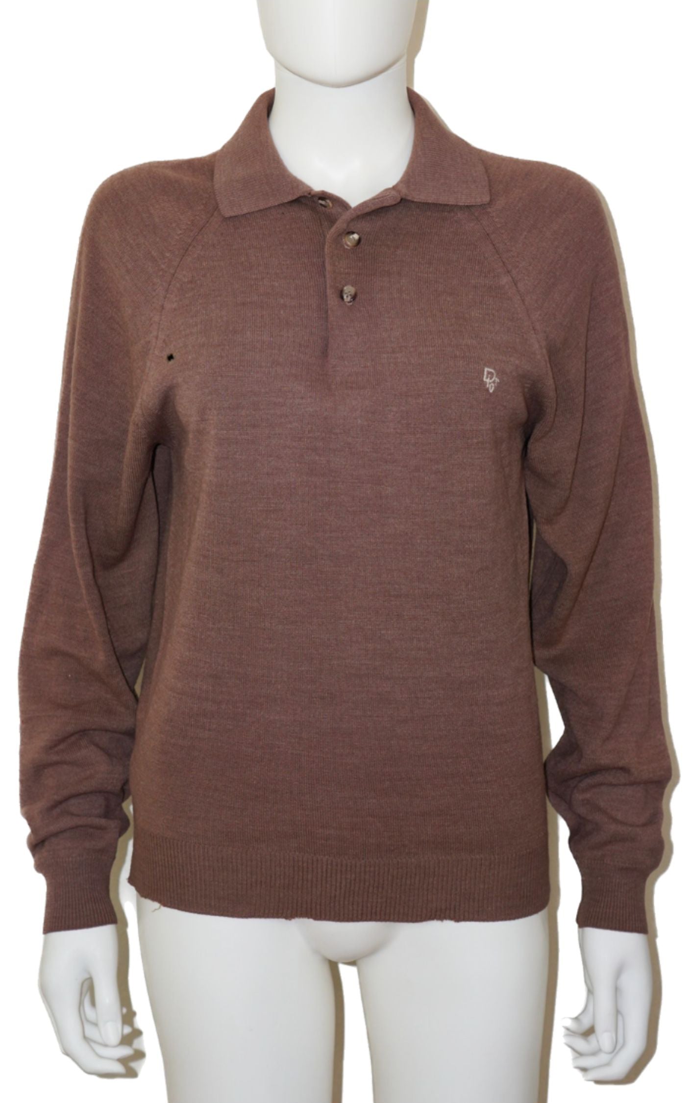 CHRISTIAN DIOR Monsieur Vintage Polo Sweater resellum