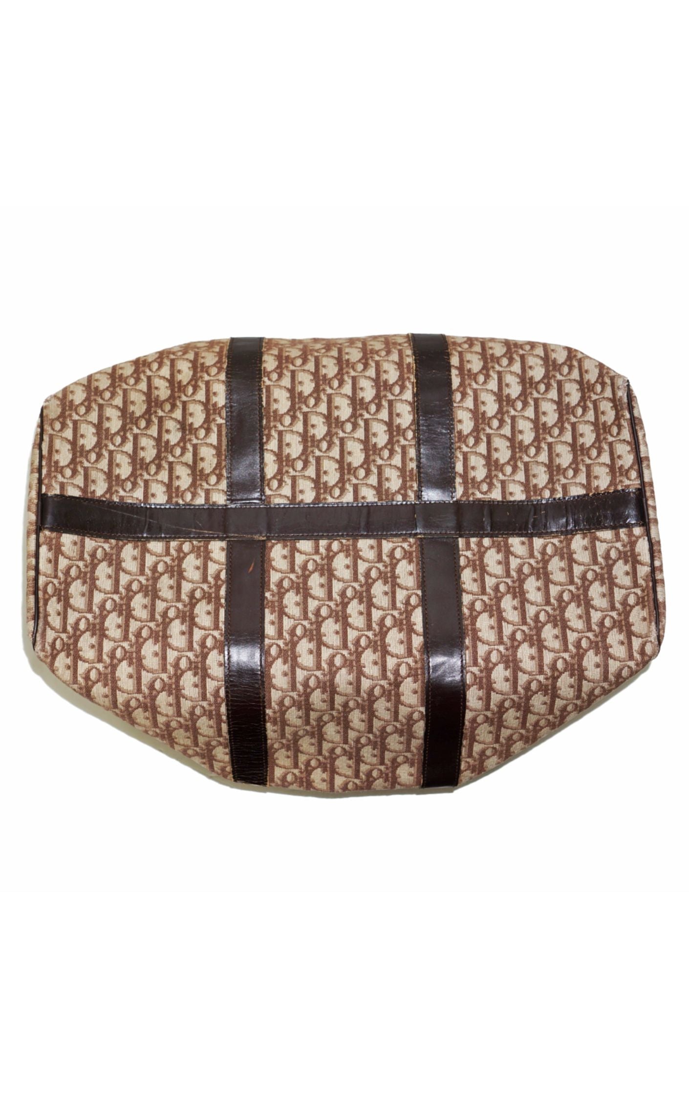 CHRISTIAN DIOR Vintage Monogram Trotter Boston Bag resellum