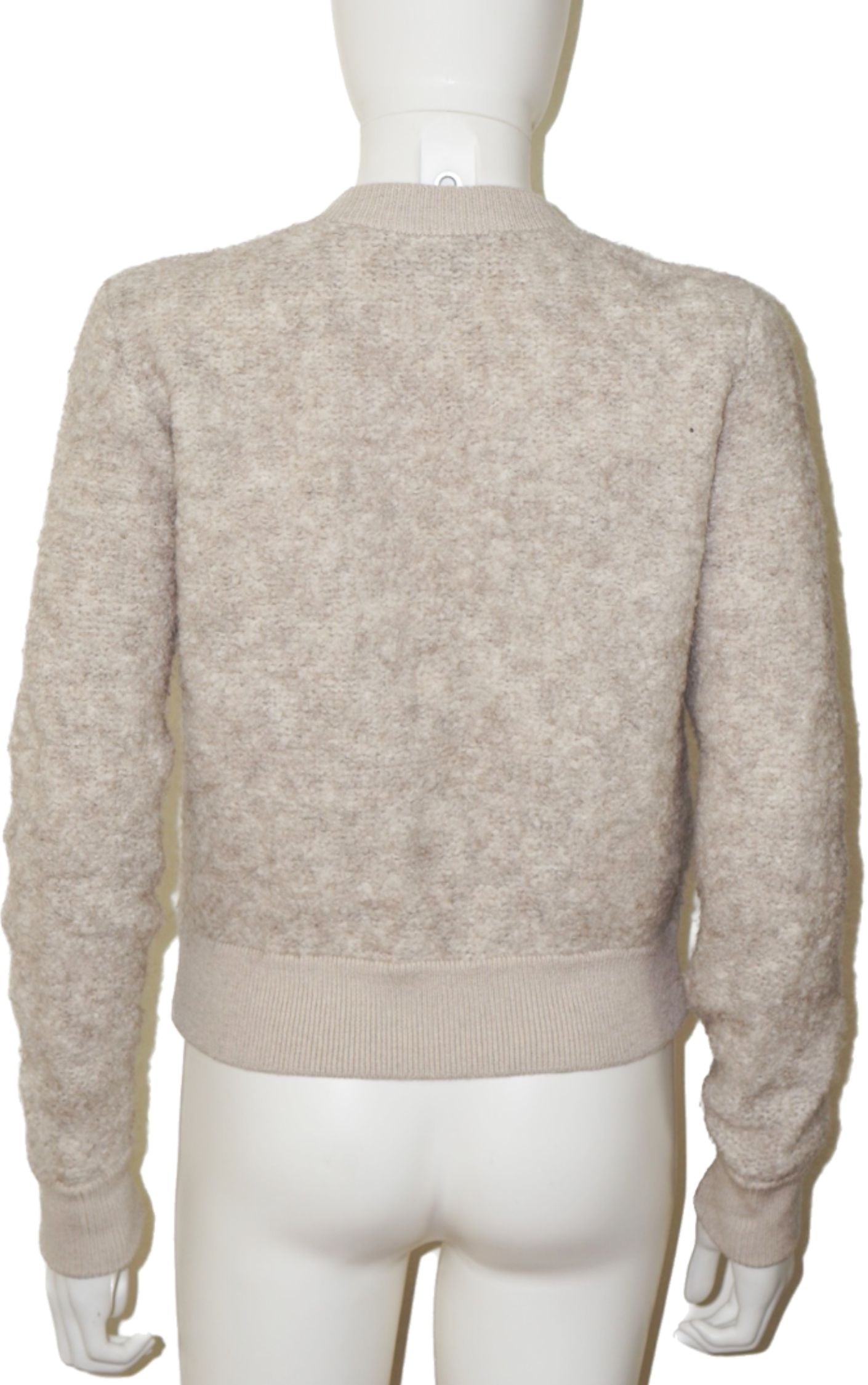 CLUB MONACO Alpaca Zip Up Bomber Cardigan resellum