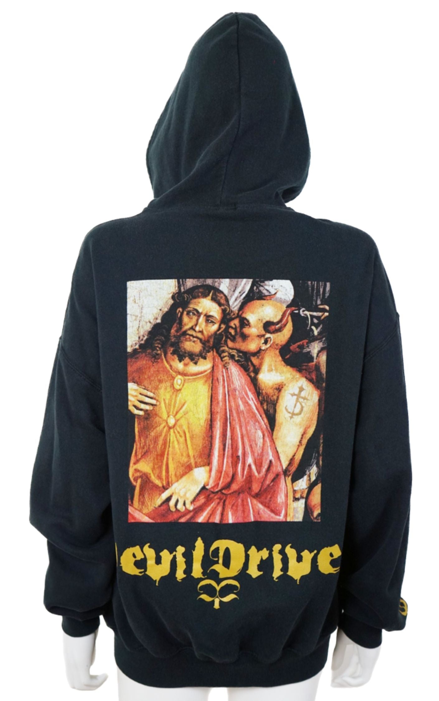 DEVIL DRIVER Metal Music Jesus Satan Hoodie resellum