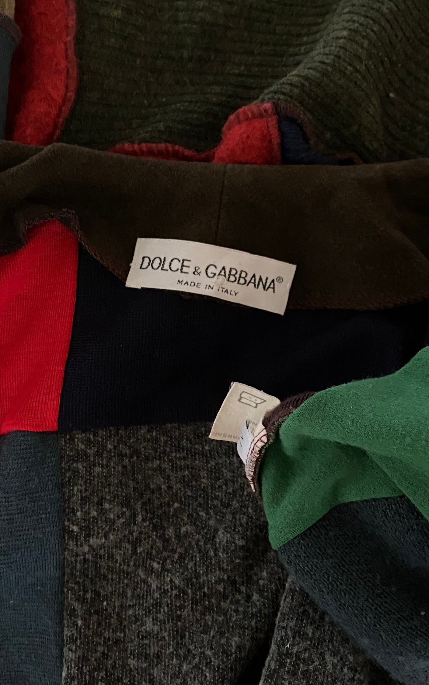 DOLCE & GABBANA DG Vintage Patchwork Cardigan