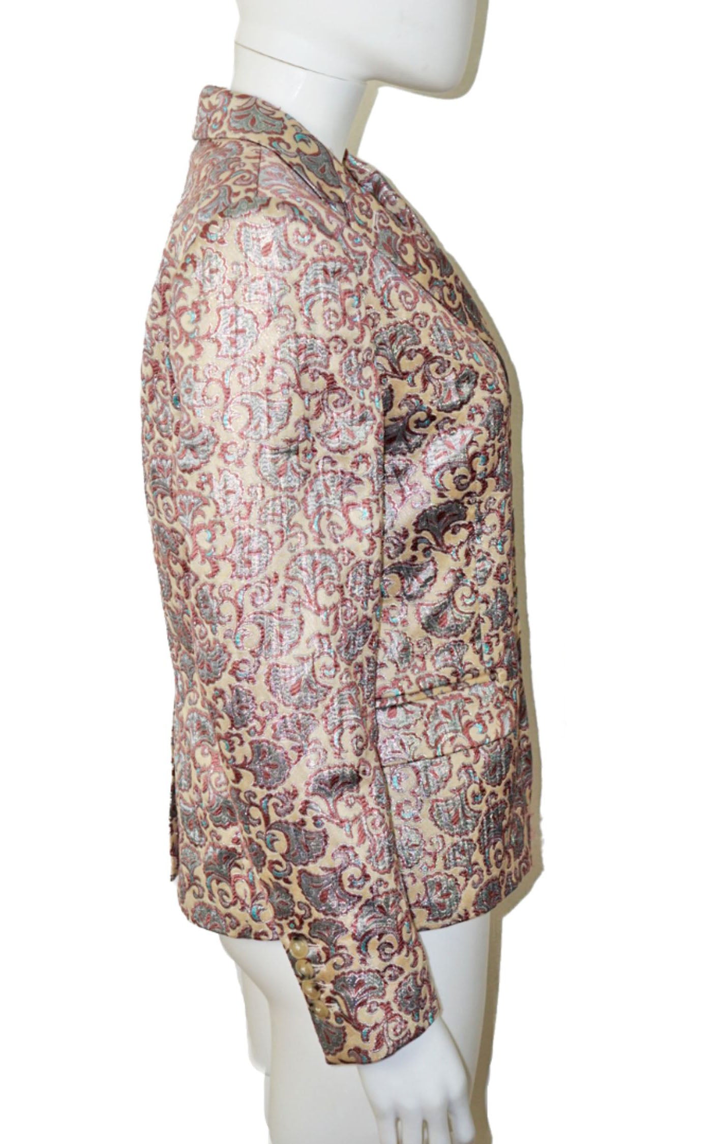 DRIES VAN NOTEN Jacquard Paisley Blazer Jacket resellum