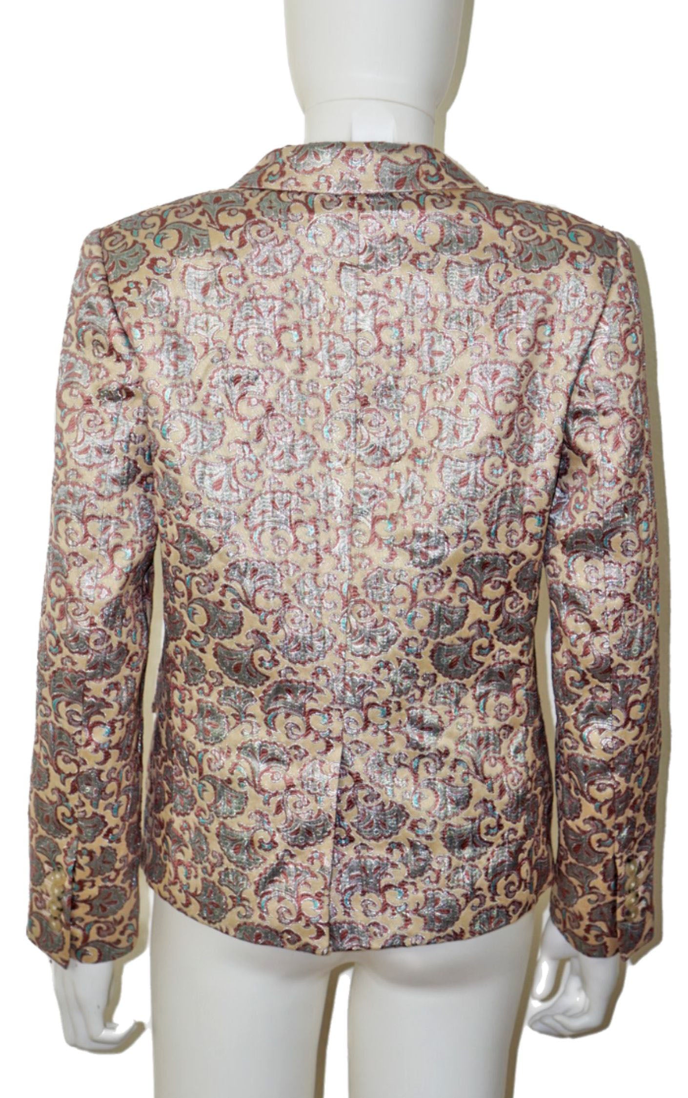 DRIES VAN NOTEN Jacquard Paisley Blazer Jacket resellum