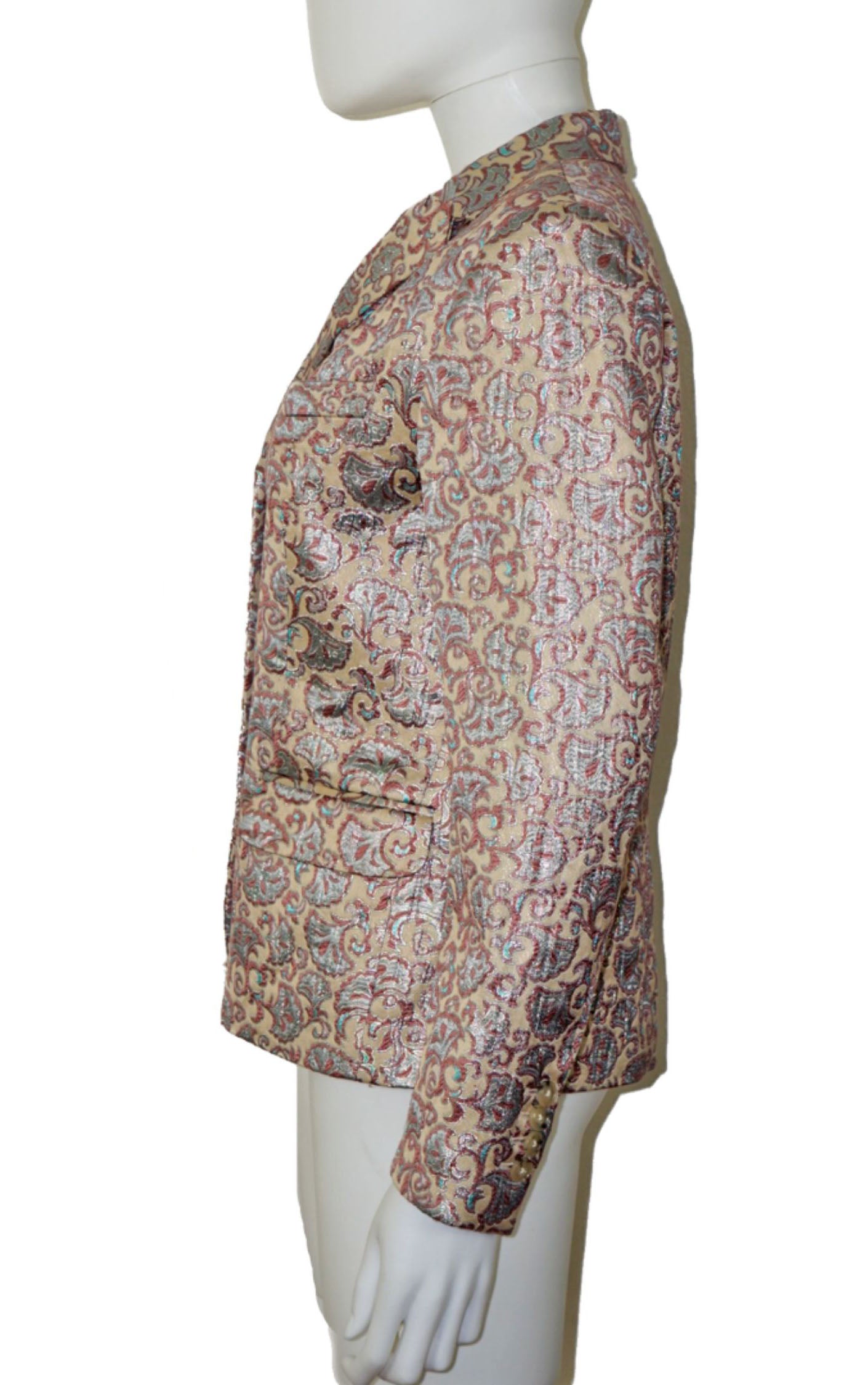 DRIES VAN NOTEN Jacquard Paisley Blazer Jacket resellum