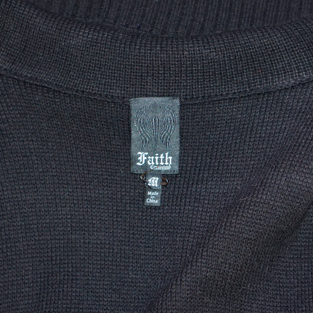 FAITH CONNEXION Knit Side Zip Vest Dress