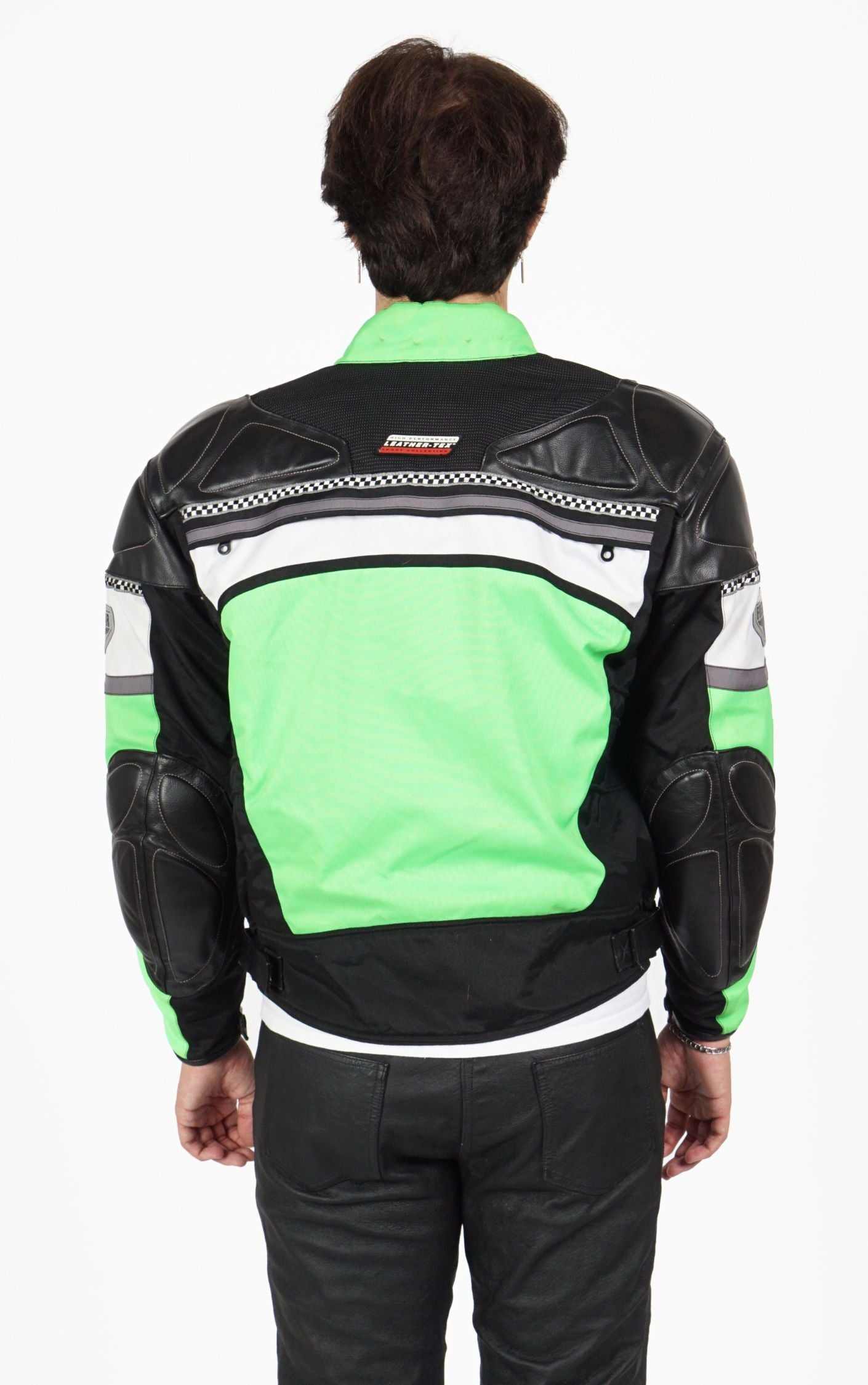 FIRSTGEAR Neon Motorcycle Racing Biker Jacket resellum