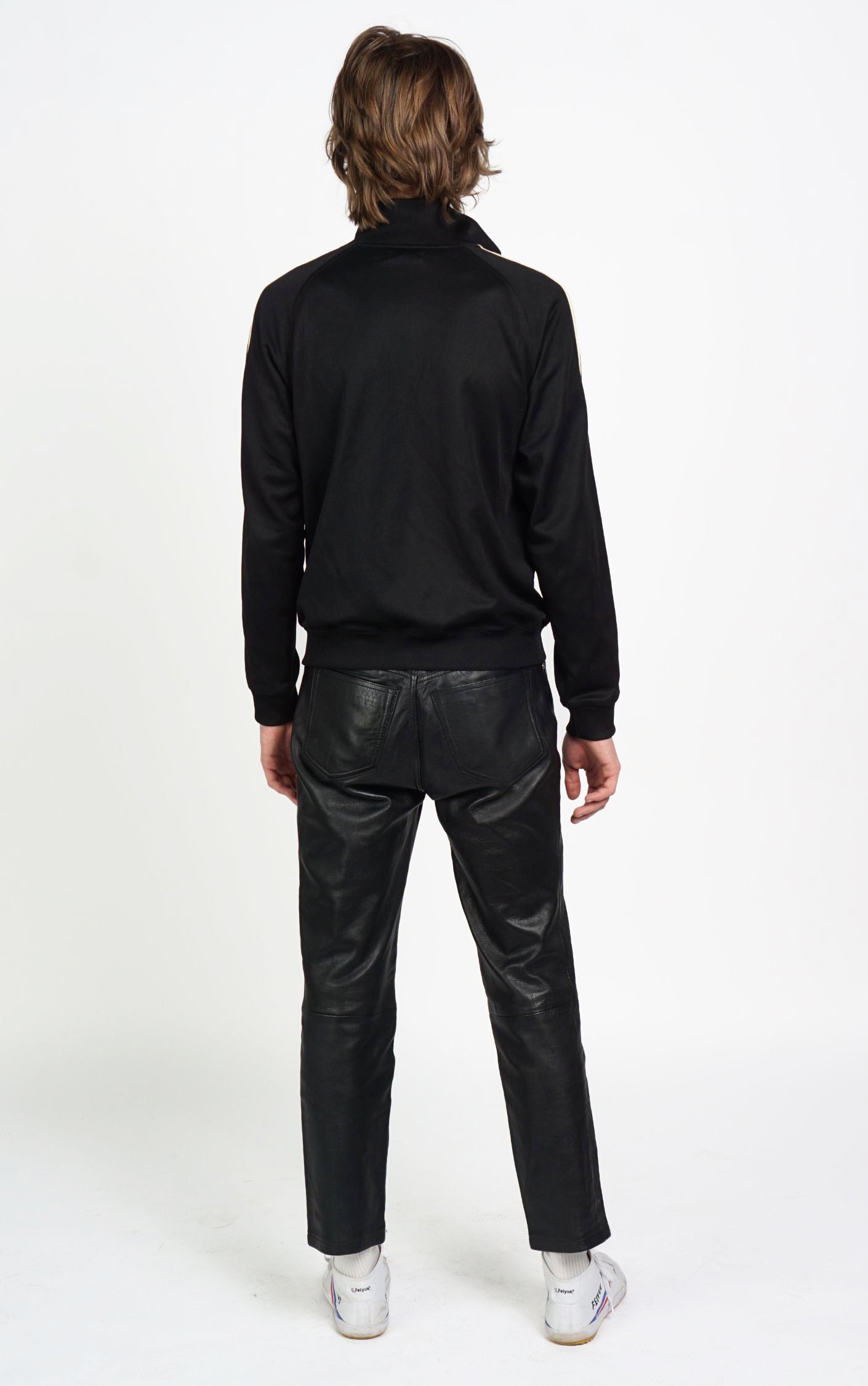 FRED PERRY Vintage Logo Zip Up Jersey Track Jacket resellum