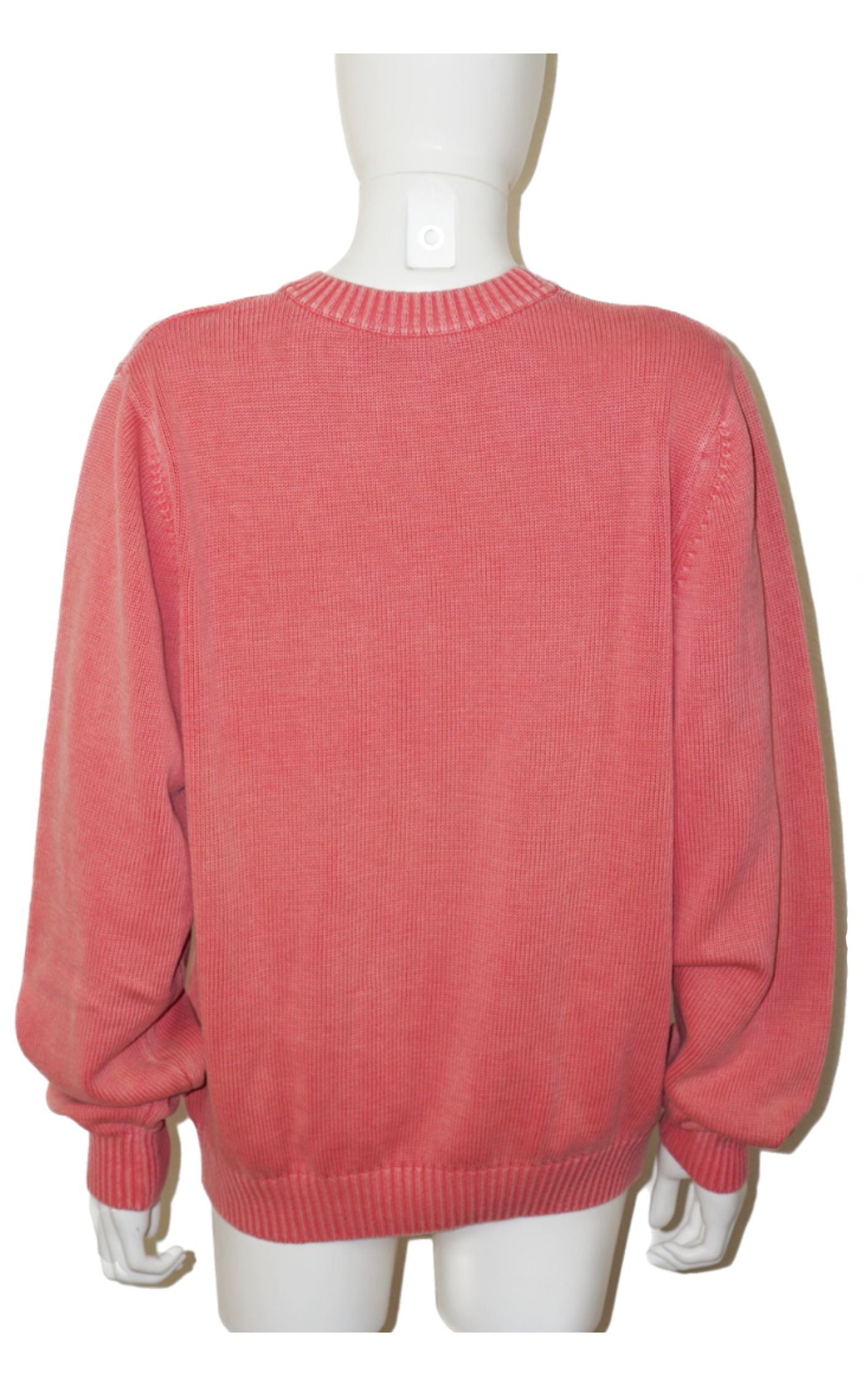 GIVENCHY Pink Rhombus Knit Crewneck Sweater