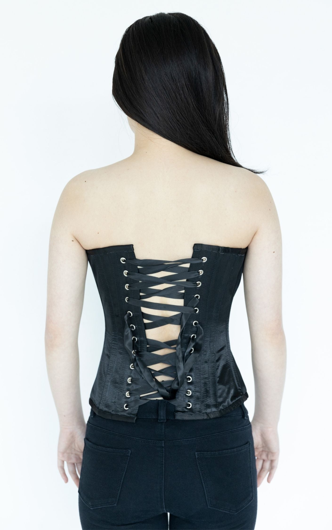 Handmade Beaded Embellished Lace Up Corset RESELLUM