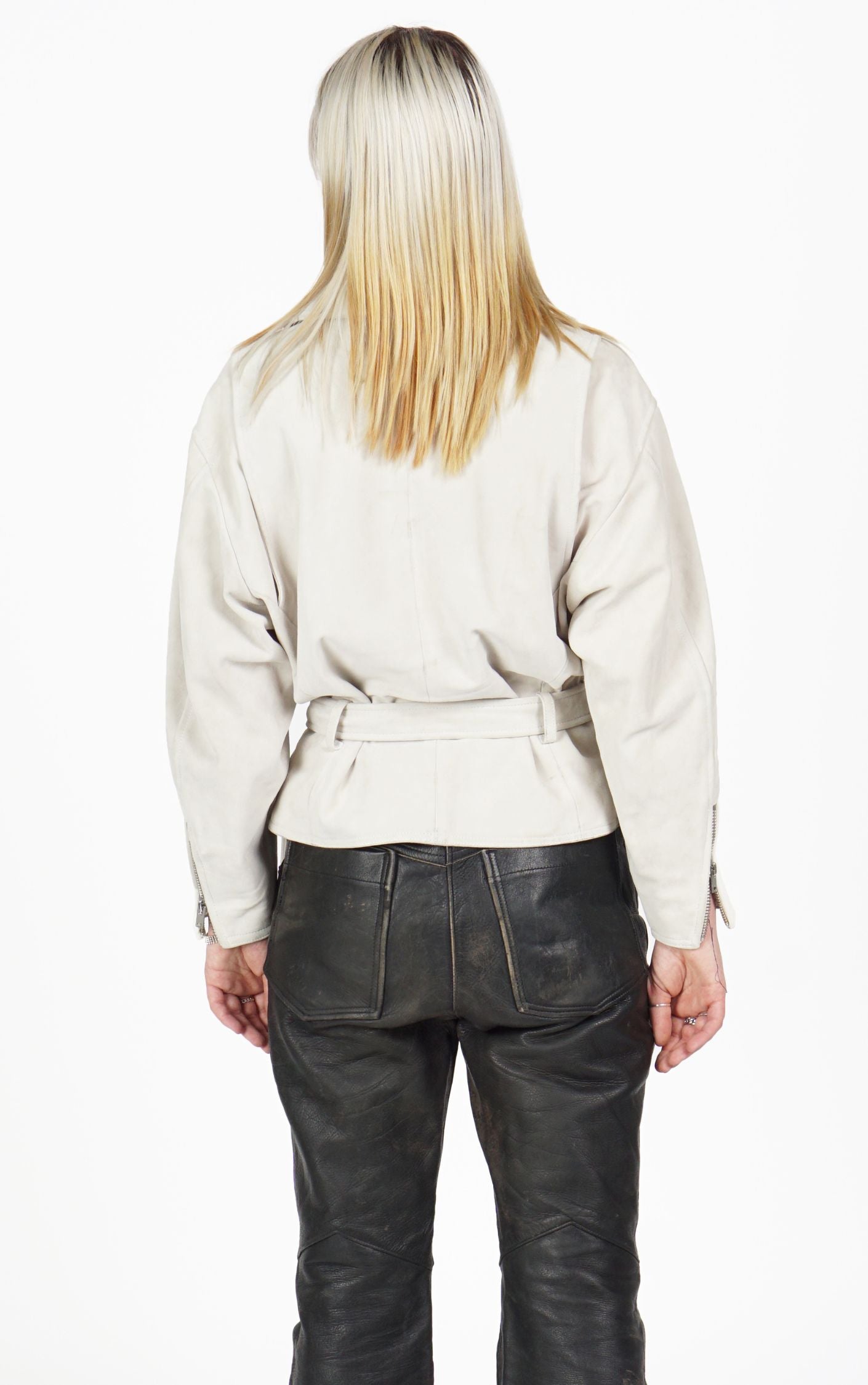 IRO Tigao Lamb Leather Biker Jacket resellum